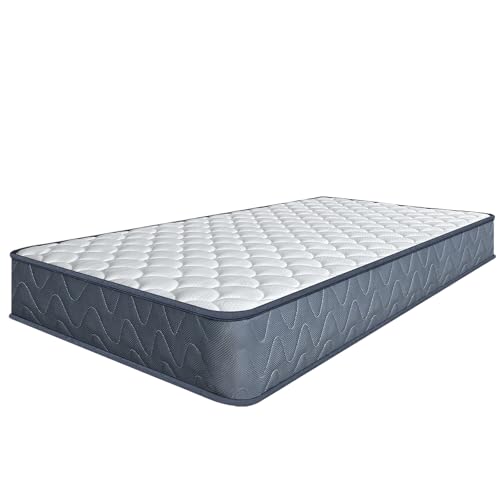 マットレス シングル ポケットコイル ベットマットレス 高反発 極厚21cm 高密度 体圧分散 寝返りサポート 硬め 通気性 抗菌防臭 圧縮梱包 (ホワイト, シングル) 1