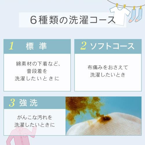 MAXZEN 洗濯機 7kg 全自動洗濯機 7.0kg 一人暮らし 風乾燥 槽洗浄 凍結防止 チャイルドロック ホワイト JW70WP01WH マクスゼンの特徴・詳細 画像