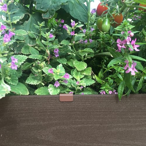 タカショー 花壇フェンス フリーデザインエッジ ダークブラウン S ガーデンエッジ 樹脂木材 土留め 切ったり、曲げたり、自由設計の花壇づくり 木粉 ポリエチレン FDE-02Sの特徴・詳細 画像