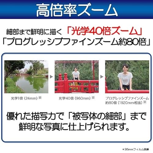 Canon コンパクトデジタルカメラ PowerShot SX740 HS ブラック 光学40倍ズーム/4K動画/Wi-Fi対応 PSSX740HSBKの詳細・まとめ 画像