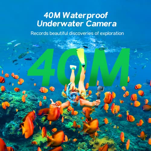 Surfola アクションカメラ 4K 30fps 20MP EIS手ぶれ補正 デュアルカラースクリーン 水中 スポーツ マイク付 170度魚眼レンズ リモコン付 バッテリー2個 ウェアラブル 豊富なアクセサリー SF230の詳細・まとめ 画像
