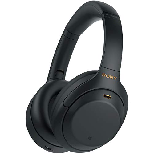 ソニー(SONY) ワイヤレスノイズキャンセリングヘッドホン WH-1000XM4 : LDAC/Amazon Alexa搭載/Bluetooth/ハイレゾ 最大30時間連続再生 密閉型 マイク付 2020年モデル 360 Reality Audio認定モデル ブラック WH-1000XM4 BMの外観・全体像 画像