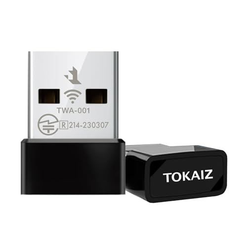 TOKAIZ 無線LAN WiFi 子機 Wi-Fi5 AC対応 無線LANアダプター AC600 2.4GHz 5GHz 433Mbps + 200Mbps 超小型 usb無線アダプター Windows/Mac OS 対応 1