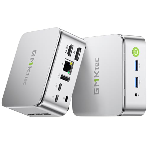 ミニPC GMKtec G10 初登場【16GB+1TB SSD Windows 11 Pro ミニpc】N150/R3 4300Uより速い| 64GB DDR4 + 16TB SSD 拡張対応|動作より安定・Ryzen 5 3500U 3.7GHz 小型PC 4K3画面出力 HDMI2.1/DP/USB-C 2.5G LANデスクトップPC 静音設計 デスクトップpc 企業用/業務用 に最適の外観・全体像 画像