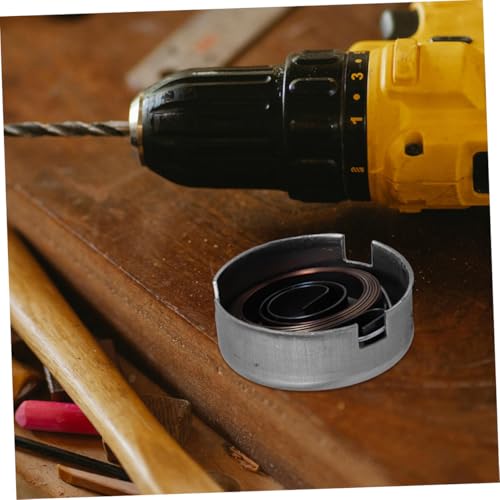 FRCOLOR 2セット ドリルプレス用スチール製コイルスプリング クイルリターンスプリング交換パーツ 1.61×1.61×0.59インチ 電動工具アクセサリの特徴・詳細 画像