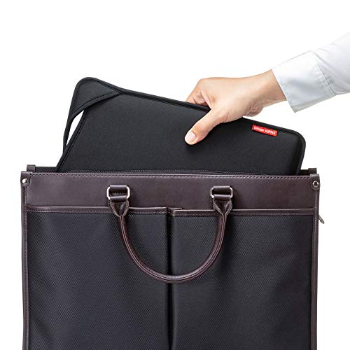 サンワサプライ(Sanwa Supply) PCプロテクトスーツ ウェットスーツ素材 13.3インチワイド対応 ブラック IN-WETSL13BKの特徴・詳細 画像