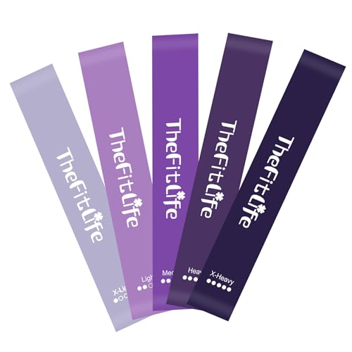 TheFitLife トレーニングチューブ 筋トレチューブ フィットネスチューブ (紫色) 1