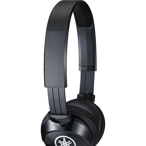 ヤマハ YAMAHA ヘッドホン ブラック HPH-50B コンパクトでシンプルな外観と本格的な音質が楽しめるエントリーヘッドフォン 長時間の使用でも疲れにくい快適な装着感を実現の特徴・詳細 画像