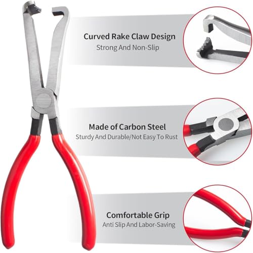 カプラー外し工具 コネクター外し工具 3個セット 曲型+直型+連結型 滑り止めグリップ付き 車のトラックシステム用 コネクター抜き 分離工具 軽量 持ち運び便利 多機能 家庭用 作業用 業務用 [並行輸入品]の詳細・まとめ 画像