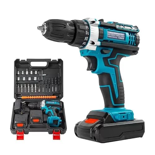 電動ドライバー【1台4役・電動ドリルドライバー・ブラシレスモーター・60N.m・リアノック】電動ドリル 20+3段階トルク 無段変速 コンクリートビット スピード調節 リアノック 2個2.0Ah電池 電量表示 正逆転切替 木材・金属 穴あけ ネジ締め対応 延長アダプター 24種ビットセット 専用収納ケース バッテリー2個付き 日本語取扱説明書 1