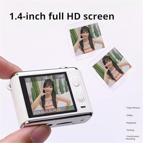 ポータブル小型デジタルカメラ軽量ビデオレコーダー 1080P 解像度ウェアラブル学生旅行ポータブルの特徴・詳細 画像