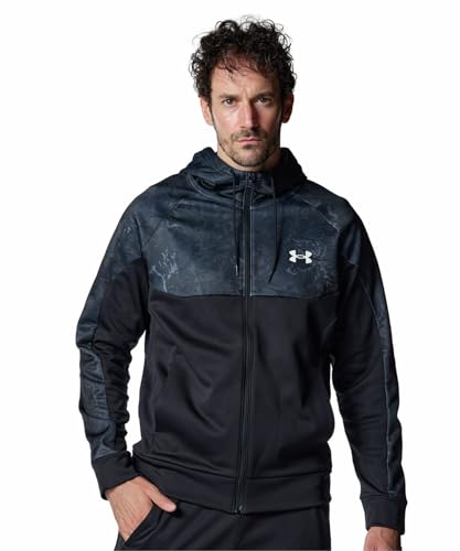 UNDER ARMOUR(アンダーアーマー) UA ARMOUR FLEECE FZ HD Nov 6007736(001) ブラック Mの外観・全体像 画像
