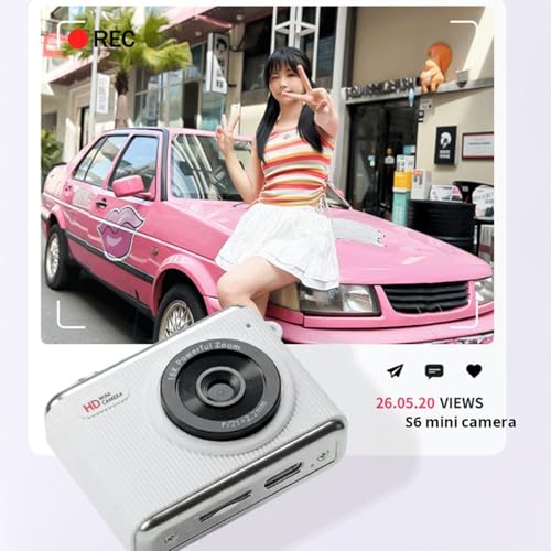 ポータブル小型デジタルカメラ軽量ビデオレコーダー 1080P 解像度ウェアラブル学生旅行ポータブルの詳細・まとめ 画像