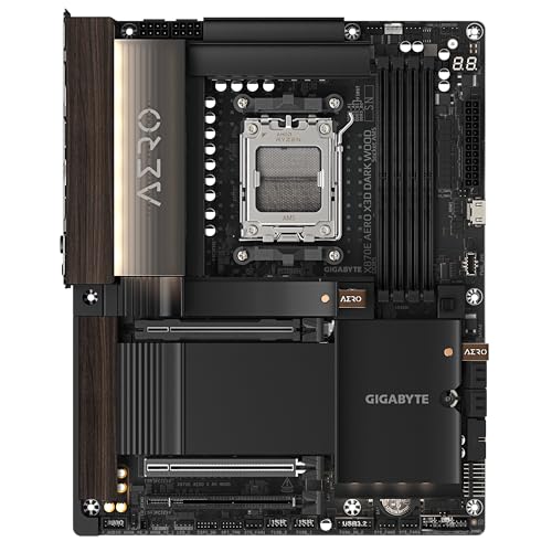 GIGABYTE X870E AERO X3D DARK WOOD ATXマザーボード MB7024の詳細・まとめ 画像
