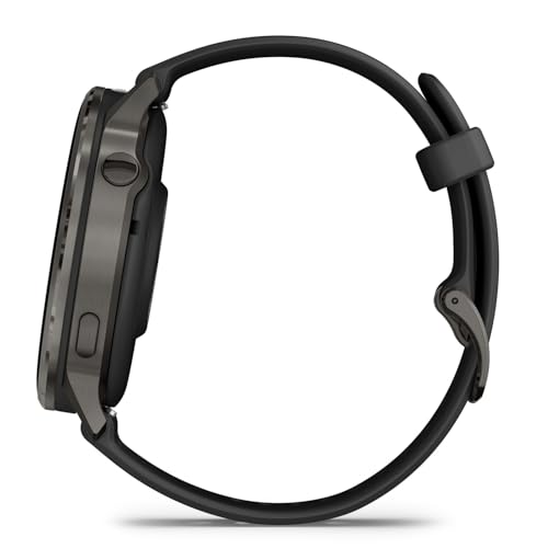 GARMIN(ガーミン)Venu 4 Slate/Black 45mm スマートウォッチ AMOLED ディスプレイ ロングバッテリー 健康 フィットネス ワークアウト Suica対応/心拍センサー/ストレスレベル・睡眠時間測定/iOS・アンドロイド対応/心電図(ECG)アプリ対応モデル【日本正規品】の特徴・詳細 画像