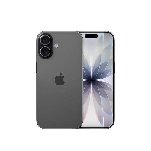 Apple iPhone 17 256GB (SIMフリー):ProMotionを採用した6.3インチディスプレイ、A19チップ、グループセルフィーを一段とスマートに撮れるセンターフレームフロントカメラ、向上した耐擦傷性能、一日中使えるバッテリー;ブラックの外観・全体像 画像