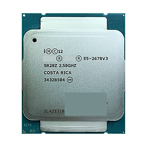 E5-2678V3 E5 2678v3 2678 V3 2.5 GHz 12 コア 24 スレッド CPU プロセッサ 30M 120W LGA 2011-3の外観・全体像 画像