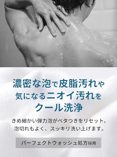MARO17(マーロ17) パーフェクト ボディソープ クール メンズ 濃密泡 450ml マーロ ボディーソープ 男性用の特徴・詳細 画像