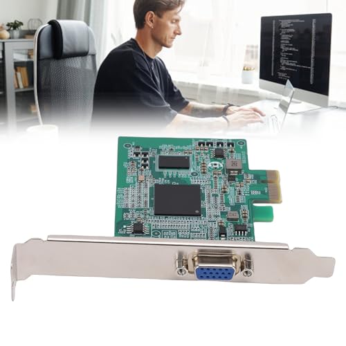 SENECESLI PCIe グラフィックス カード、VGA ビデオ カード デスクトップ コンピュータ 低消費電力 ドライバ不要 プラグ アンド プレイ、1920x1080 解像度 X99 X79 マザーボの互換性をサポートの特徴・詳細 画像