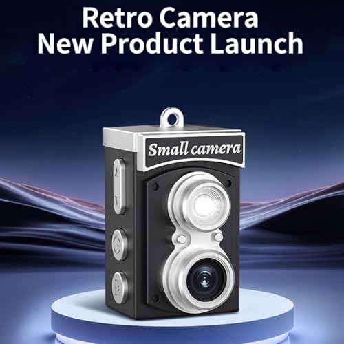 レトロ カメラ 8.6MP 写真 1080P ビデオ 1.14 インチスクリーン 120 度広角レンズ 300mAh バッテリー付き旅行用レトロ カメラの詳細・まとめ 画像