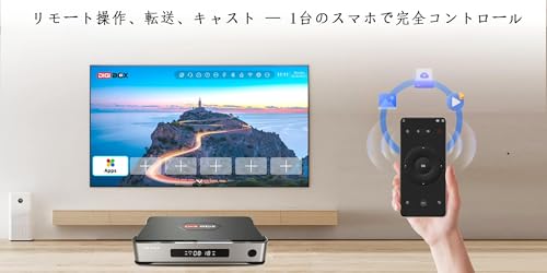 DIGIBOX D6 MAX デジボックス デジボックス D6 MAX digibox d6 max 8K対応 Wi-Fi 6BT5.4 ギガビットLAN 音声リモコン付属 日本語説明書 一台で二役 家庭用と車載用の特徴・詳細 画像