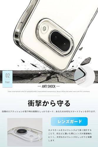 iPhone 17e iPhone 16e ケース クリア アイフォン あいふぉん 透明 ウェーブ うねうね おしゃれ 人気 肩掛け 韓国 耐衝撃 超軽量 薄型 米軍 なみなみ 可愛い オタ活 推し活 (iPhone17e/16eクリアウェーブ)の特徴・詳細 画像
