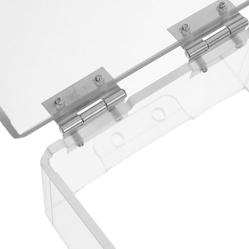 VORCOOL 屋外用キーパッド防水カバー 耐候性ドアベルレインカバー 電子ロック保護シールド 風雨対応アクセス制御機器用カバーの特徴・詳細 画像