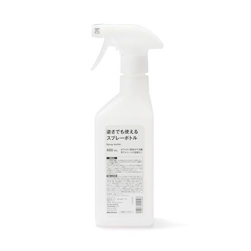 無印良品 逆さでも使えるスプレーボトル 400mL 76012528の外観・全体像 画像