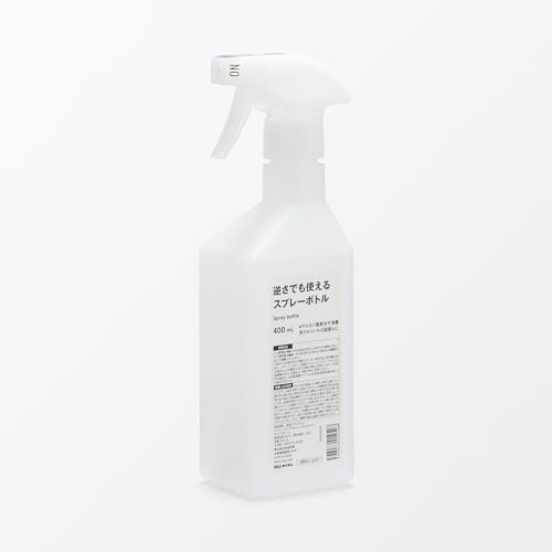 無印良品 逆さでも使えるスプレーボトル 400mL 76012528の詳細・まとめ 画像