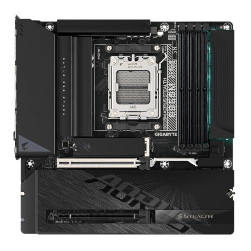 GIGABYTE B850M AORUS STEALTH Micro-ATXマザーボード MB7040の詳細・まとめ 画像