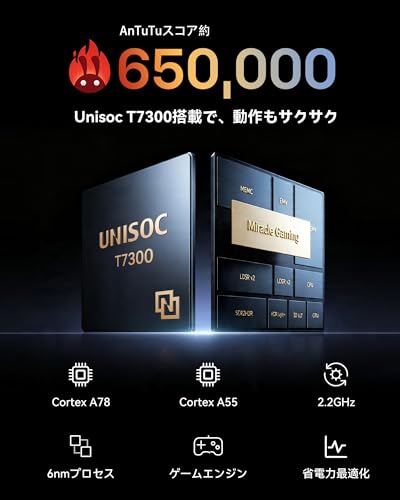 ALLDOCUBE iPlay 80 mini Pro タブレット 8.4インチ UNISOC T7300 Android16 タブレットアンドロイド 顔認証 90Hz 4GLTE 1920×1200解像度 16GB+128GB 6050mAh PD18W WidevineL1 ジャイロ 電子コンパス WiFi6 BT5.4の特徴・詳細 画像