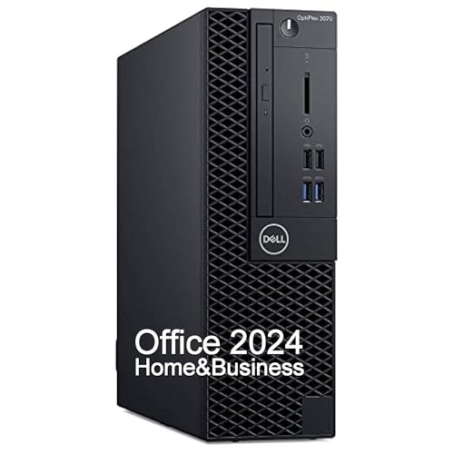YUTAKA-PC デスクトップ パソコン 第九世代 Core I5 9500 MS Office2024 H&B メモリ 16GB M.2 SSD 256GB + HDD 500GB インテル LANカード8265内蔵 WIFI Bluetooth DVD-ROM Windows 11 Professional 整備済み品 (3070)の外観・全体像 画像