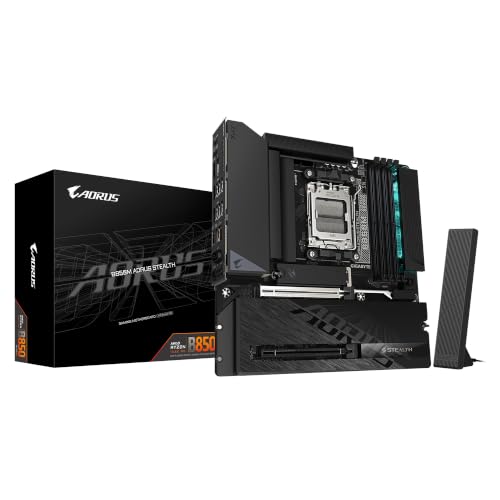 GIGABYTE B850M AORUS STEALTH Micro-ATXマザーボード MB7040 1