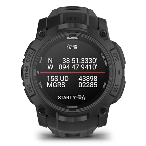 ガーミン(GARMIN) Instinct 3 Tactical AMOLED 50mmサイズ Black 010-03020-80 【ランニング・ゴルフ・登山・サイクリング等30種類以上対応】【Android/iOS対応】【Suica機能搭載】【ビジネスシーンもOK】【日本正規品】の詳細・まとめ 画像