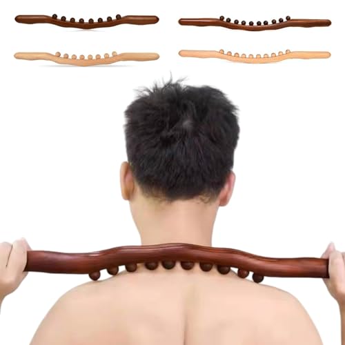 八珠マッサージ棒 ブナ材 木製スティック 8珠/10珠選択可 筋膜リリース 筋肉疲労緩和 全身ケア グアシャスティック ボディ引き締め 炭化加工で耐久性 家庭・ジム・サロン兼用 アスリート・仕事疲れに最適の詳細・まとめ 画像