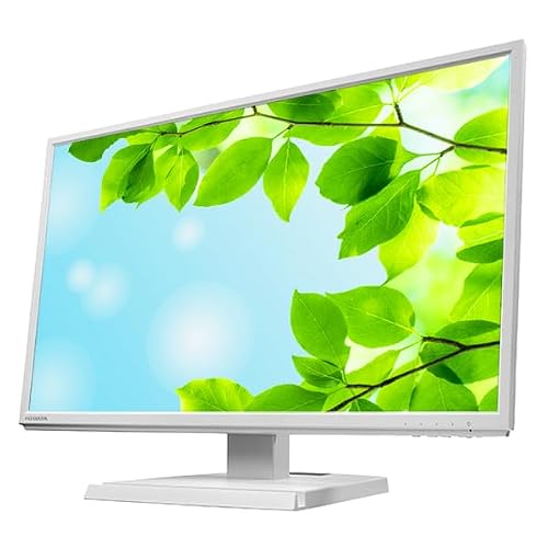 「整備済み品」IODATA LCD-AH241EDW 23.8インチワイド ブラック LED液晶モニター 薄型 液晶ディスプレイ 1920 x 1080 フルHD 16:9 ADSパネル HDMI/VGA/VESA準拠 1