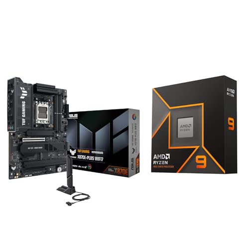 ASUS AMD X870E AM5 対応 ATX マザーボード TUF GAMING X870E-PLUS WIFI7+AMD Ryzen 9 9950X without Cooler 100001277WOF 1