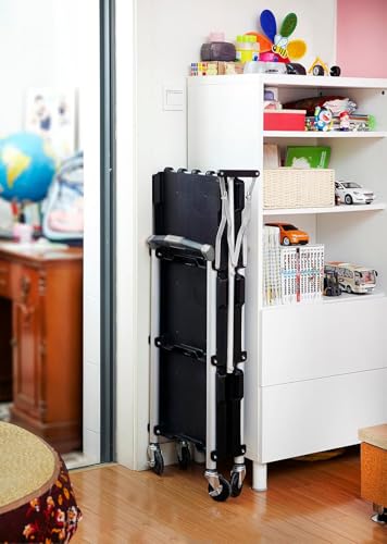 ツールワゴン キャスター付き 3段 折りたたみ 総耐荷重60kg キャビネット ツールボックス 工具 棚 キッチンワゴン キャリーワゴン 収納 カート 配膳 作業台 撮影機材 台車 大型 ラック 掃除用 現場用 移動棚の詳細・まとめ 画像