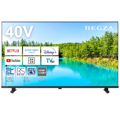 【Amazon.co.jp限定】REGZA レグザ テレビ 40V35N(A) (40インチ / フルハイビジョン/液晶/Airplay/ネット動画対応)の外観・全体像 画像