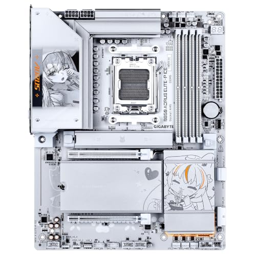 GIGABYTE B850 AORUS ELITE-P ICE ATXマザーボード 神鷹凛モデル MB7038の特徴・詳細 画像