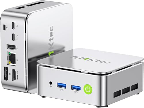 ミニ PC Ryzen 5 3500U搭載 N150/N97 より速い GMKtec G10 mini pc【64GB DDR4 +16TB M.2 SSD (拡張可能)】最大3.7GHz Win11 pro ミニPC 2.5G 有線LANポート4K3画面出力可能HDMI 2.1/DP/Type-C 小型PC 静音設計 USB3.2×3 Nucbox G10 16GB+256GBの外観・全体像 画像
