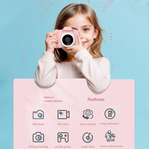 子供カメラ小型デジタル子供ビデオカメラ写真の誕生日プレゼントのおもちゃ写真を撮ることができのためのデジタルの特徴・詳細 画像