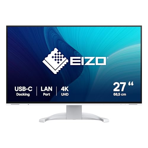 EIZO ビジネス向けプレミアムモニター | FlexScan EV2740X-WT | 27.0型4K UHD・USB Type-C・ホワイト 1