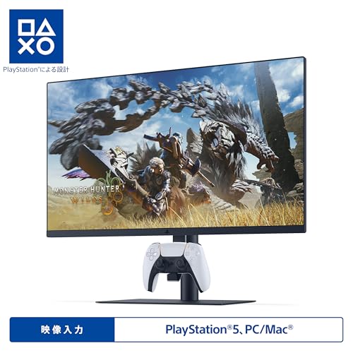 【純正品】27"ゲーミングモニター DualSense 充電フック付き(CFI-ZDM1J)の外観・全体像 画像