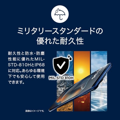 Motorola(モトローラ) motorola edge 60|8GB/128GB|ジブラルタルシーネイビー|SIMフリースマホ 本体 端末|NFC/FeliCa 対応|正規代理店品|6.7インチ|有機EL|Super HD|IP68・IP69防水防塵|PBAJ0003JPの特徴・詳細 画像