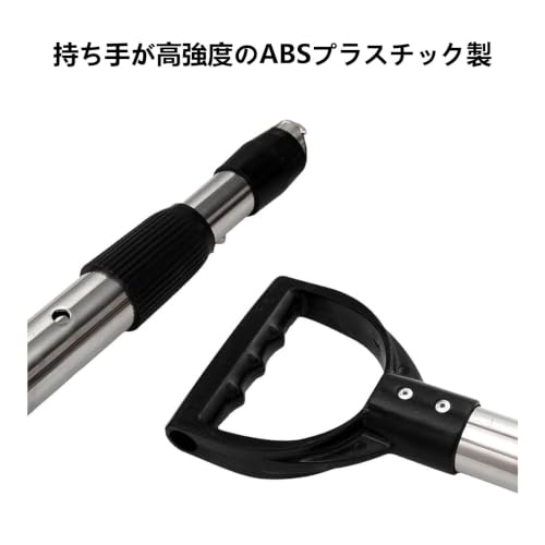 防犯フック 制圧フック ステンレス製 伸縮式 ロック機能付き U字拘束ヘッド 高強度 防錆 校園防犯 施設警備 保安用 防犯対策の特徴・詳細 画像