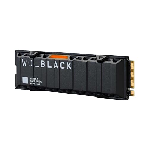 Western Digital ウエスタンデジタル WD BLACK M.2 SSD 内蔵 ヒートシンク搭載 1TB PS5動作確認済 NVMe PCIe Gen4 x4 WDS100T2XHE-EC SN850X 【国内正規取扱代理店】 1