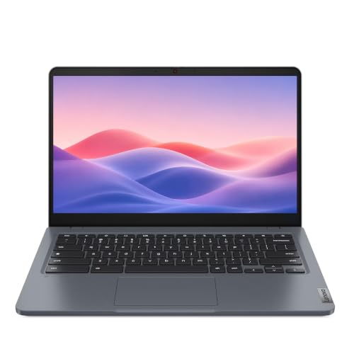 【整備済み品】 Lenovo 14e Chromebook Gen 3 14型FHD IPS 第12世代 Intel N100 RAM 4GB・64GB eMMC 軽量 長時間バッテリー5G SIMカード対応(nanoSIM/eSIM)Wi-Fi 6 1080pカメラ HDMI・USB-C(PD充電・DP映像出力)ChromeOS(Gemini 生成AI対応)の外観・全体像 画像