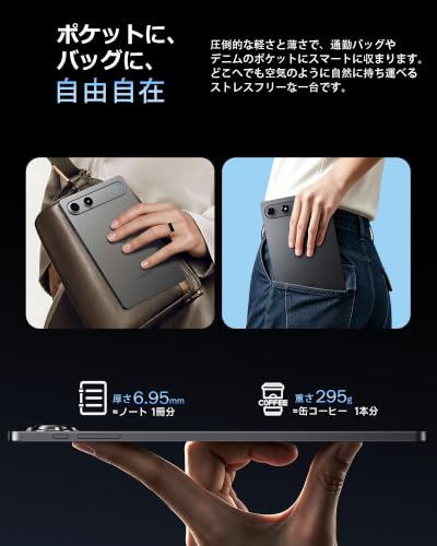 ALLDOCUBE iPlay80 mini Turbo タブレット8.8インチ Dimensity 7400 バイパス充電 120Hz 4GLTEの特徴・詳細 画像