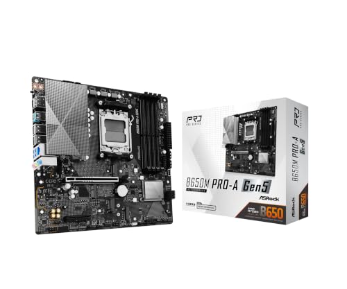 【Amazon.co.jp限定】ASRock B650M Pro-A Gen5 Micro-ATXマザーボード MB7029 1
